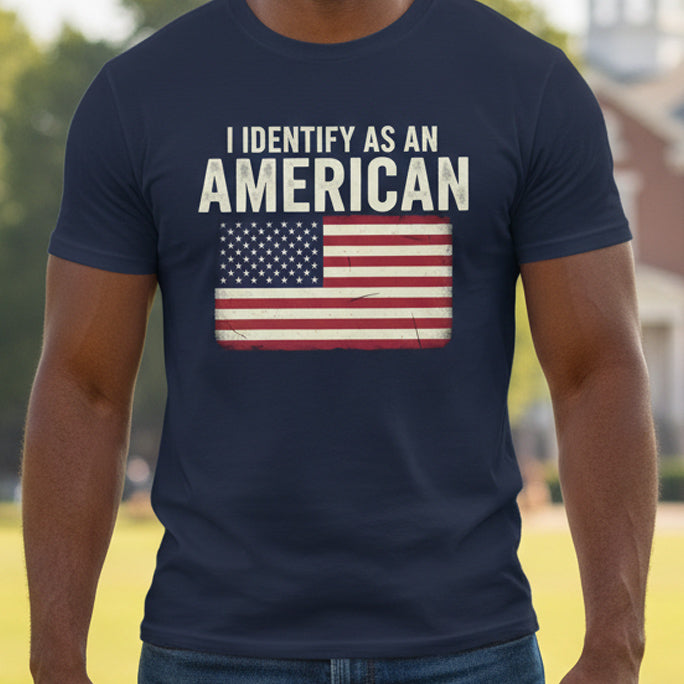 I Identify As An American-Premium Tee