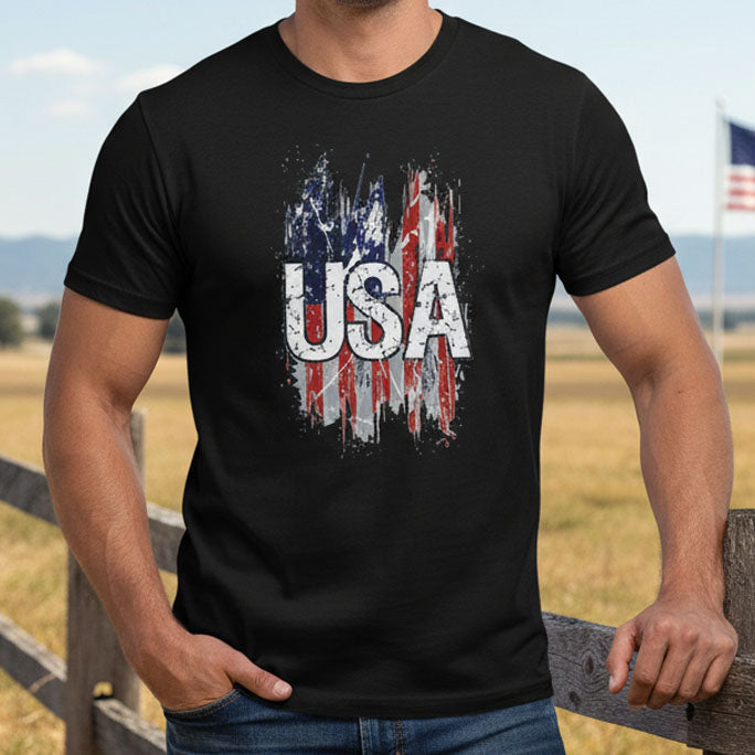 USA STRONG - Premium American Pride Tee